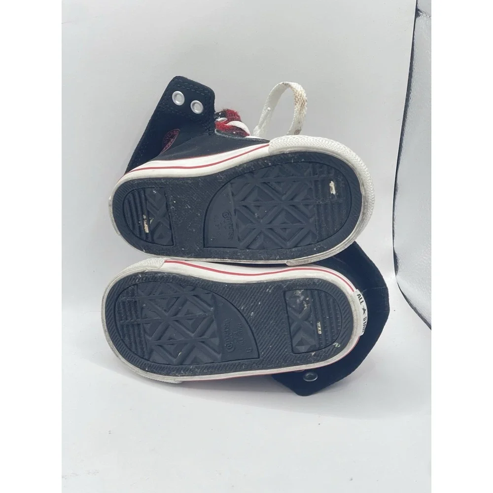 Converse‎ Chuck Taylor All Star Mid Top Toddler/Boy's Sneakers Size 6 Bin3